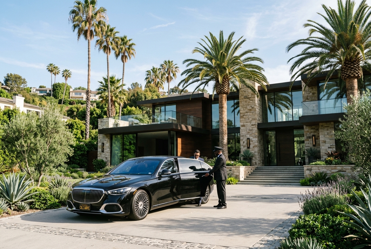 Encino Luxury Limousine and Chauffeur Black Car Service