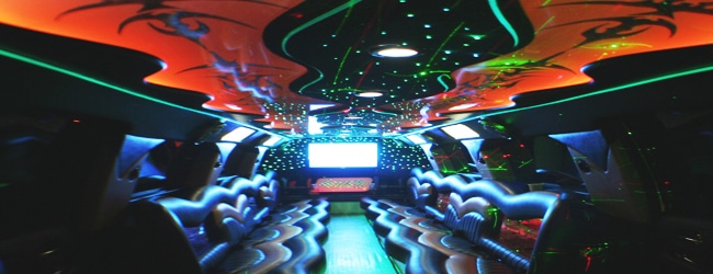 Cadillac Escalade Stretch Limousine Interior