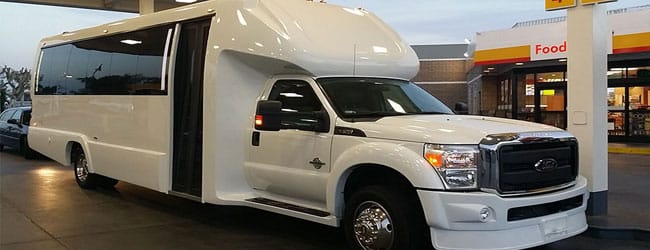 Ford F550 Party Bus – Newport Edition (24 Passenger) Exterior
